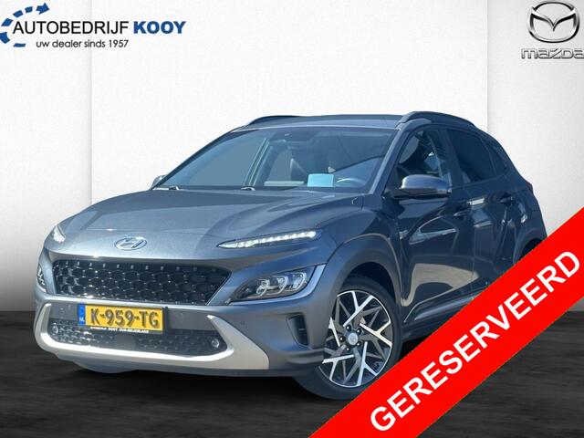 Hyundai Kona 1.6 GDI HEV Premium / Leer / Zeer rijk uitgerust / NL Auto