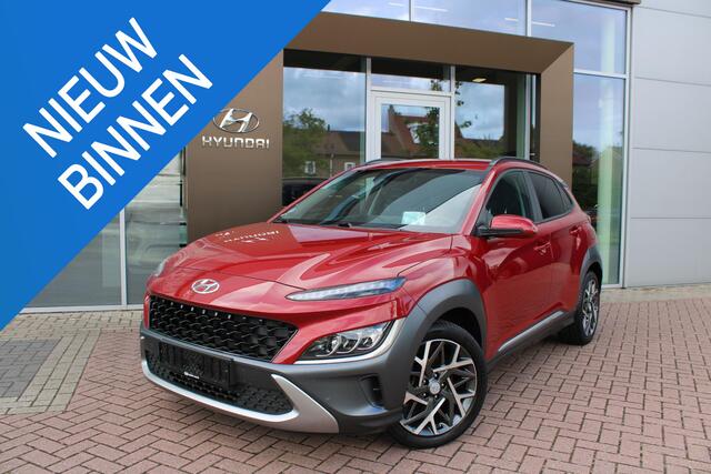 Hyundai Kona 1.6 GDI HEV 141pk Fashion Hybrid Automaat Airco Navi Camera Carplay Super compleet