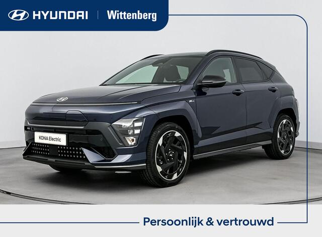 Hyundai Kona Electric N Line Business 64.8 kWh | Warmtepomp | Airco (automatisch) | Apple Carplay/ Android Auto | lichtmetalen velgen 5-spaaks 19" | N Line exterieur | Navigatiesysteem full map |