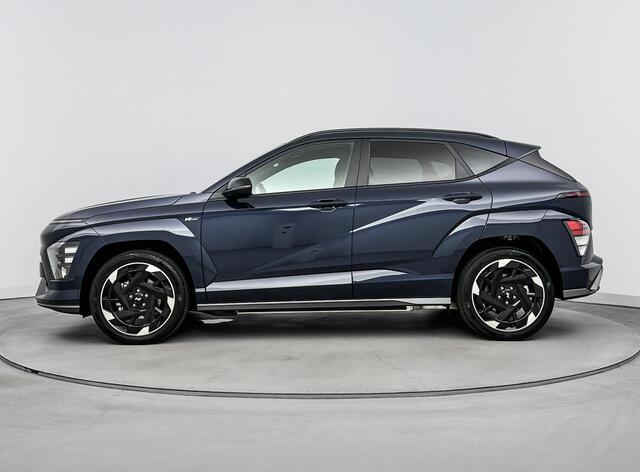 Hyundai Kona Electric N Line Business 64.8 kWh | Warmtepomp | Airco (automatisch) | Apple Carplay/ Android Auto | lichtmetalen velgen 5-spaaks 19" | N Line exterieur | Navigatiesysteem full map |