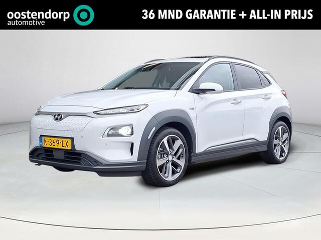 Hyundai Kona EV Limited 64 kWh | Apple Carplay/Android Auto | Stoel/stuurverwarming | Stoelverkoeling | Krell premium audio | Schuif/kantel dak | Head-up display | Lichtmetalen velgen |