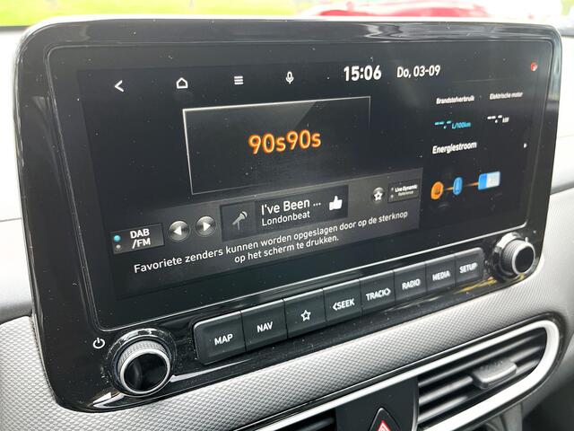 Hyundai Kona 1.6 GDI HEV Premium | ACC | CAM | CARPLAY | CLIMA | LED | NAVI | SCHUIF/KANTELDAK | STUUR/STOELVERW. | TREKHAAK