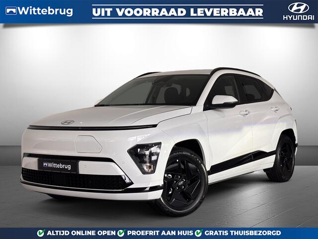 Hyundai Kona Electric Long Range Pure Edition 64.8 kWh Volledig Elektrish, Fiscaal aantrekkelijk, Navigatie , parkeer sensoren V+A Private lease een KONA Electric al vanaf € 425 p/m!
