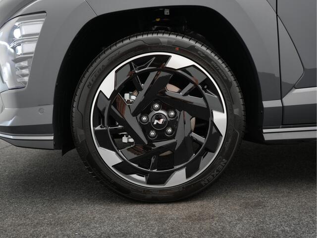Hyundai Kona Electric N Line 64.8 kWh Volledig Elektrisch met Navigatie, Lederen bekleding en Stoelverwarming Uit voorraad leverbaar!