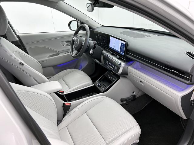 Hyundai Kona 1.6 GDI HEV Premium | Luxe uitvoerring | Wit Leder |