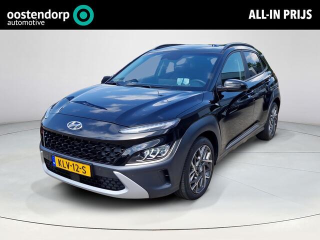 Hyundai Kona 1.6 GDI HEV Premium | All-in prijs | Automaat | Android auto/apple carplay | leder bekleding