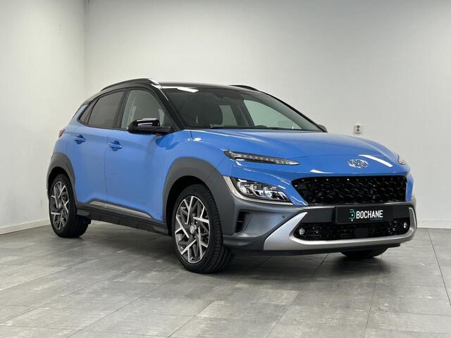 Hyundai Kona 1.6 GDI HEV Premium | HUD | NAVI | CAMERA | LED | STOELVERWARMING | STOELVENTILATIE | TREKHAAK
