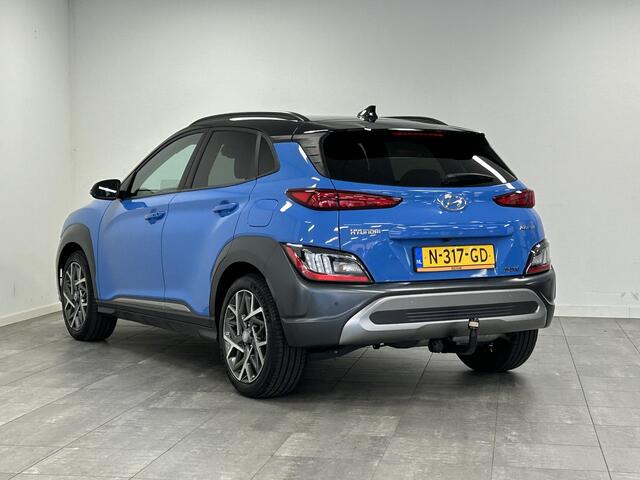 Hyundai Kona 1.6 GDI HEV Premium | HUD | NAVI | CAMERA | LED | STOELVERWARMING | STOELVENTILATIE | TREKHAAK