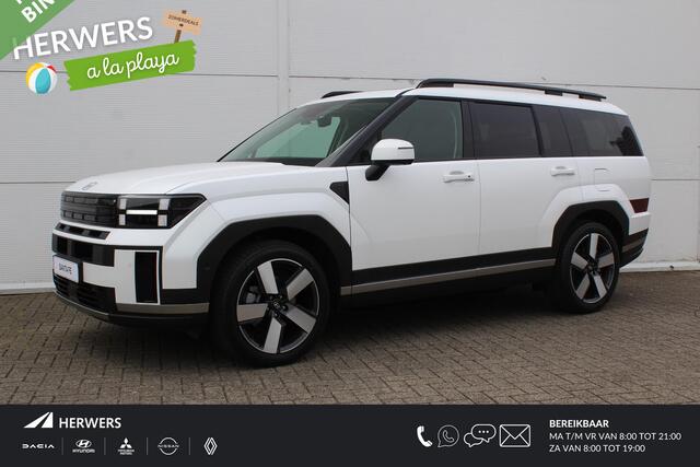 Hyundai SANTA FE 1.6 T-GDI HEV Premium Sky 7p. / Nieuw Te Bestellen / Navigatie + Apple Carplay/Android Auto / Lederen Bekleding / Elektrisch Schuif-/Kanteldak / Keyless Entry & Start /