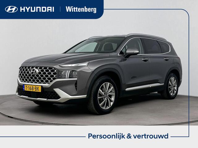 Hyundai SANTA FE 1.6 T-GDI PHEV COMFORT SMART | TREKHAAK | LEDER | NAVI | CLIMA | CRUISE ADAPT. | 360 CAMERA | 19'' LMVELGEN | FABRIEKSGARANTIE GELDIG T/M 4-2027! |