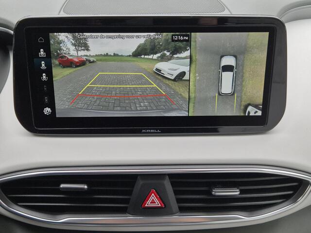 Hyundai SANTA FE 1.6 T-GDI HEV 230pk Premium Plus Sky Automaat / 1650kg trekgewicht/ HUD / Glazen schuif- en kanteldak / Rondomzicht camera / Stuur- en Stoelverwarming / Adaptief cruise control / Stoelventilatie /