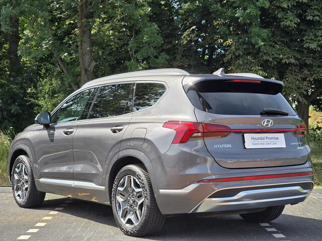 Hyundai SANTA FE 1.6 T-GDI 265PK PHEV Premium Sky 7p. | Lederen bekleding incl memory| Schuifkanteldak | Vierwielaandrijving | 7-persoons | Stoelventilatie & verwarming voor & achter |