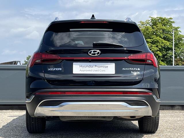 Hyundai SANTA FE 1.6 T-GDI PHEV Premium Plus Sky 7p. | Lederen bekleding incl memory| Schuifkanteldak | Vierwielaandrijving | 7-persoons | Stoelventilatie & verwarming voor & achter | Adaptieve cruisecontrol |