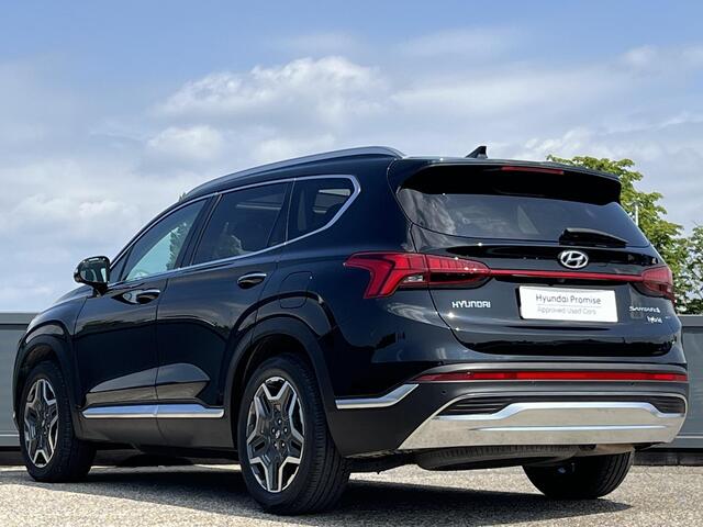 Hyundai SANTA FE 1.6 T-GDI PHEV Premium Plus Sky 7p. | Lederen bekleding incl memory| Schuifkanteldak | Vierwielaandrijving | 7-persoons | Stoelventilatie & verwarming voor & achter | Adaptieve cruisecontrol |