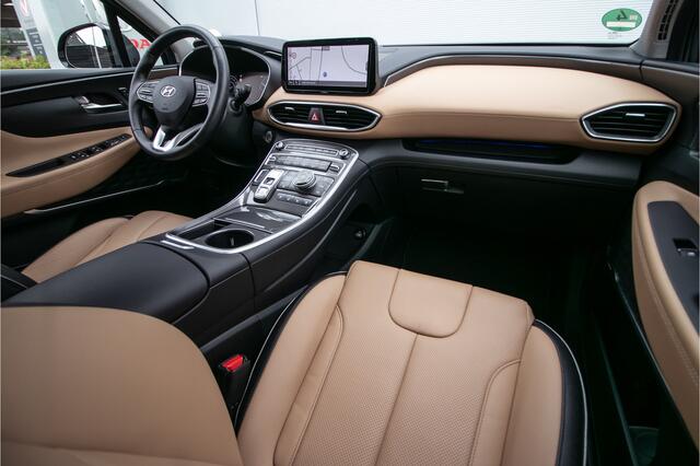 Hyundai SANTA FE 1.6 T-GDI PHEV Premium Sky All-in rijklrprs | Dealerond. | Schuif/kanteldak | HUD | Leder | 360 cam | Zeer luxe