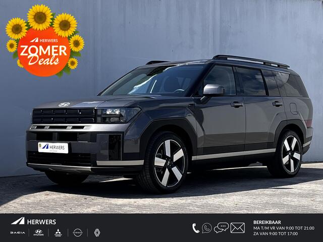 Hyundai SANTA FE 1.6 T-GDI PHEV Comfort Smart 4WD 7p. Automaat / Als nieuw 7 persoons / Stoelventilatie / Stuur-, stoel- en achterbankverwarming / Navi / Apple Carplay Android / 20" LM wielen /