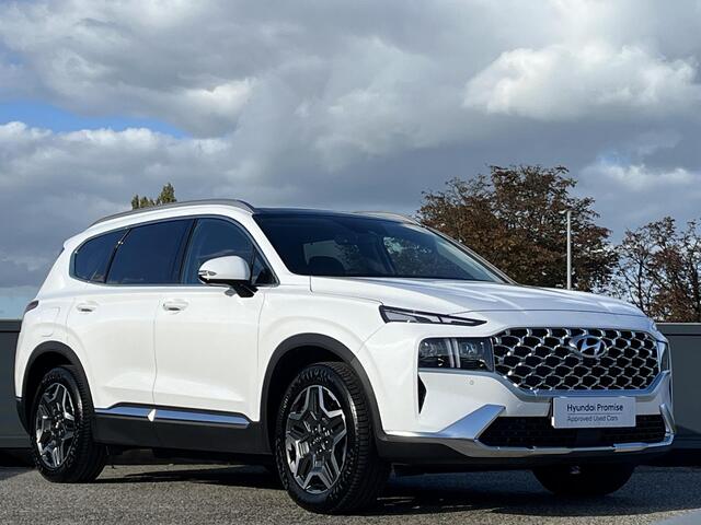 Hyundai SANTA FE 1.6 T-GDI 265PK PHEV Premium Sky 7p. | 7-Persoons | Lederen bekleding incl ventilatie en verwarming |Panorama schuifkanteldak | Fabrieksgarantie 07-2029 |