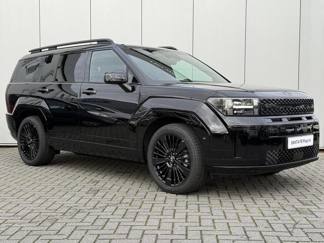 Hyundai SANTA FE 1.6 T-GDI PHEV Black Line 4WD 7p. / Stoelverkoeling / Nappaleder / BOSE / 360 Camera / Stoelverwarming Voor + Achter / Stuurverwarming /