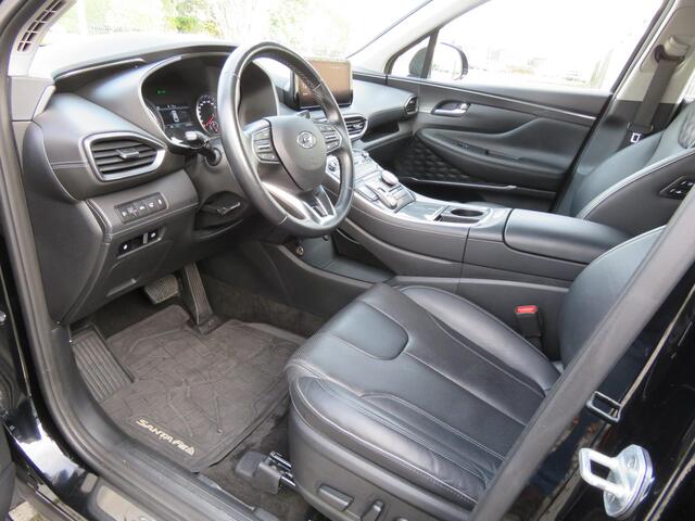 Hyundai SANTA FE 1.6 T-GDI PHEV 7 PERSOONS PREMIUM ,NAVI,LEER,CAMERA,STOELVERWARMING EN VENTILATIE. 52878 KM.