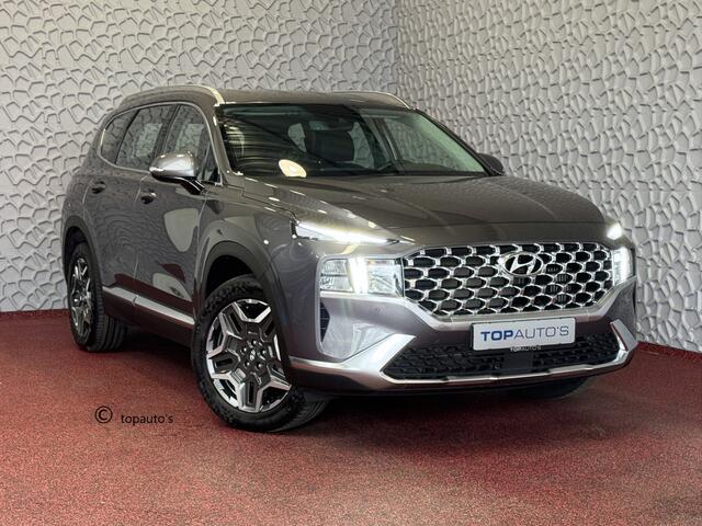 Hyundai SANTA FE 1.6 T-GDI PHEV PREMIUM 7P AWD LEER ELEK.KLEP CAMERA NAVI STOEL/STUUR VERW. PLUG IN HYBRID phev