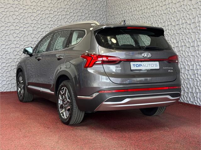 Hyundai SANTA FE 1.6 T-GDI PHEV PREMIUM 7P AWD LEER ELEK.KLEP CAMERA NAVI STOEL/STUUR VERW. PLUG IN HYBRID phev