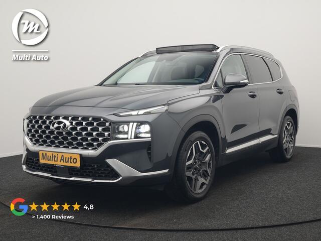Hyundai SANTA FE 1.6 T-GDI Comfort Smart Sky Plug In Hybrid 266pk Dealer O.H. PHEV | Trekhaak Afn. | Panodak | Adaptive Cruise | Camera | Krell Audio | Lederen Sportstoelen Verwarmd | Apple Carplay | Keyless | Blis | Stuur Verwarmd | Navigatie | DAB |