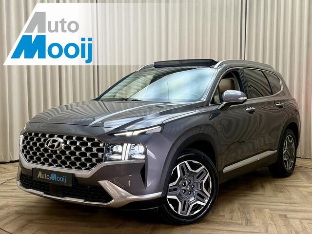 Hyundai SANTA FE 1.6 T-GDI HEV Premium Sky Full Option / Stoelkoeling / Panoramadak / HUD / Memory / Keyless / Afn. Trekhaak / Leder