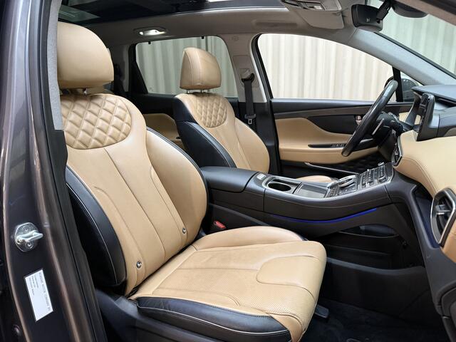 Hyundai SANTA FE 1.6 T-GDI HEV Premium Sky Full Option / Stoelkoeling / Panoramadak / HUD / Memory / Keyless / Afn. Trekhaak / Leder