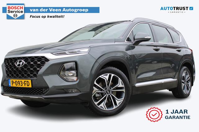 Hyundai SANTA FE 2.4 GDI Premium | Incl. 12 maanden garantie | 7. persoons | Apple carplay/Android auto | Cruise control | Schuif/kantel dak | 360° camera | Elektrisch verstelbare voorstoelen | Afneembare trekhaak |