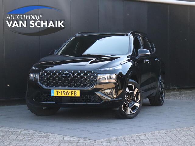 Hyundai SANTA FE 1.6 T-GDI PHEV Premium Plus Sky 7p. | LEDER | MEMORY | HEAD-UP | PANO-DAK | TREKHAAK | KRELL AUDIO | STOELVERK. | 360° CAMERA | STOEL/STUURVERW. | ADAPT. CRUISE |