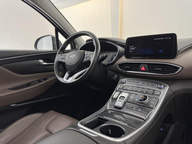 Hyundai SANTA FE 1.6 T-GDI PHEV Comfort Smart Sky [ 7-Pers. ] (INCL-BTW) *PANO | LEATHER | FULL-LED | ADAPTIVE-CRUISE | BLINDSPOT | MEMORY-PACK | DIGI-COCKPIT | SHIFTPADDLES | PRIVACYGLASS | NAVI-FULLMAP | TOWBAR | 19''ALU*