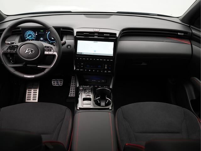 Hyundai TUCSON 1.6 T-GDI PHEV N Line 4WD Plug-In Hybride, Navigatie, Stoelverwarming en 360 graden camera Uit voorraad leverbaar!