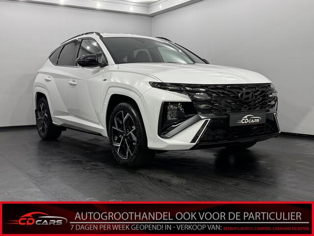 Hyundai TUCSON 1.6 T-GDI HEV N Line Half leder, Clima, Camera, Navi, Cruise control adaptief, 5 jaar