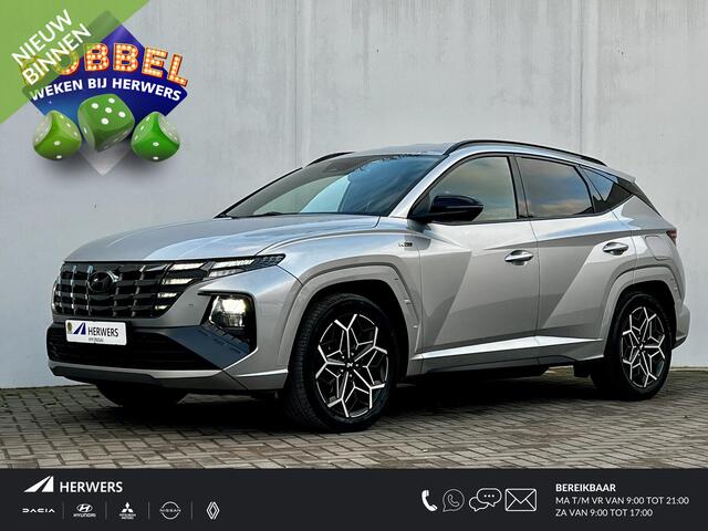 Hyundai TUCSON 1.6 T-GDI PHEV N Line 4WD / Afneembare trekhaak 1.350 kg / Elektrisch bedienbare stoelen - achterklep / Cruise Control Adaptief / Navi / Apple Carplay Android / 19" Lichtmetalen wielen /