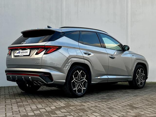 Hyundai TUCSON 1.6 T-GDI PHEV N Line 4WD / Afneembare trekhaak 1.350 kg / Elektrisch bedienbare stoelen - achterklep / Cruise Control Adaptief / Navi / Apple Carplay Android / 19" Lichtmetalen wielen /