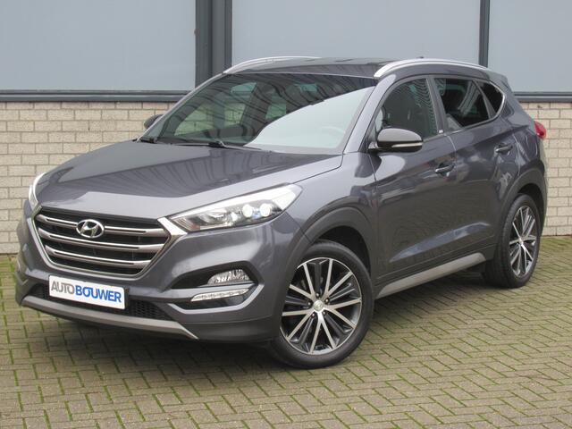 Hyundai TUCSON 1.6 T-GDI 177 PK 4WD Passion 2e eigen | dealer onderh | LED kopl | 19" inch | Navi | 1900 KG tr.gewicht