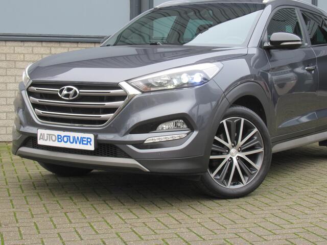 Hyundai TUCSON 1.6 T-GDI 177 PK 4WD Passion 2e eigen | dealer onderh | LED kopl | 19" inch | Navi | 1900 KG tr.gewicht