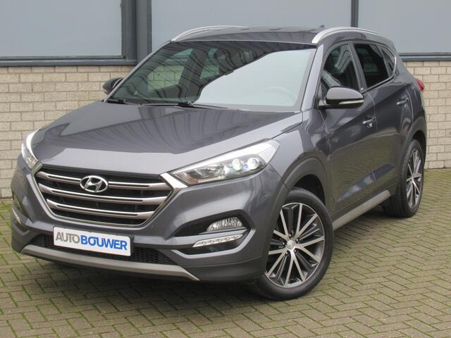 Hyundai TUCSON 1.6 T-GDI 177 PK 4WD Passion 2e eigen | dealer onderh | LED kopl | 19" inch | Navi | 1900 KG tr.gewicht