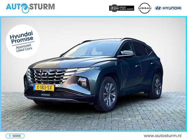 Hyundai TUCSON 1.6 T-GDI HEV Comfort Smart | Navigatie | Camera | Stuur- + Stoelverwarming | Elek. Achterklep | Premium Audio | Rijklaarprijs!