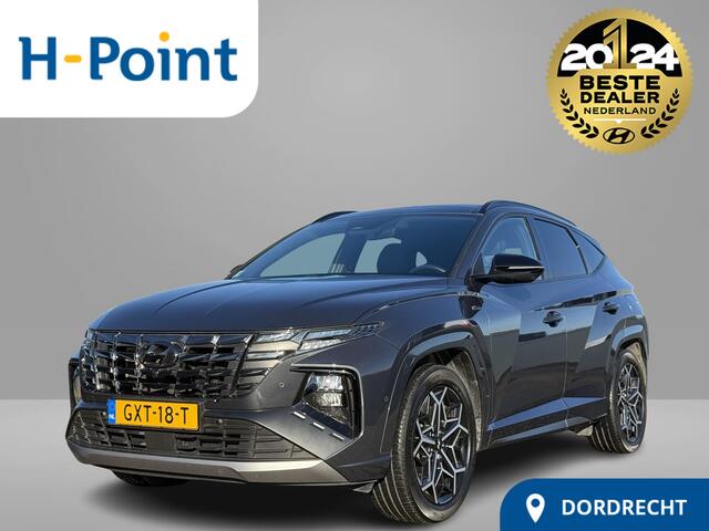 Hyundai TUCSON 1.6 T-GDI 265 PK PHEV Premium 4WD | Schuifkanteldak 'Pano' | Alcantara | Blind spot camera | N-Line Pack | Vierwielaandrijving |