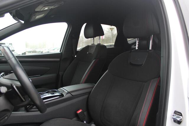 Hyundai TUCSON 1.6 T-GDI 266PK PHEV N LINE 4WD | NAVIGATIE | APPLE CARPLAY/ANDROID AUTO | ADAPTIVE CRUISE CONTROL | DODEHOEK DETECTIE | VOOR/ACHTERBANK VERWARMD | CLIMATE CONTROL | FULL LED KOPLAMPEN | ACHTERUITRIJ CAMERA | ELEKTRISCH BEDIENBARE ACHTERKLEP | STUUR VERWA