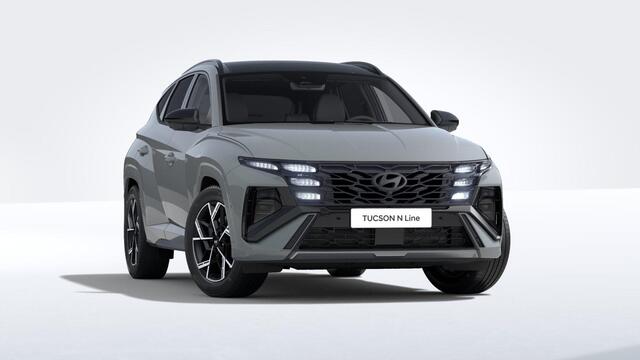 Hyundai TUCSON 1.6 T-GDI HEV N Line Sky / ¤1500,- Voordeel Op Nieuwprijs / Rijklaarprijs / Direct Leverbaar