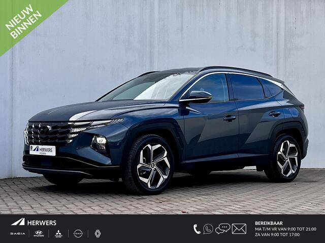 Hyundai TUCSON 1.6 T-GDI HEV 230PK Comfort Smart / 1650kg Trekgewicht / |Elektr. klep / Stuur- en stoelverwarming / Navigatie / Apple Carplay Android / Camera / Adapt. CC / Dode hoek detectie /