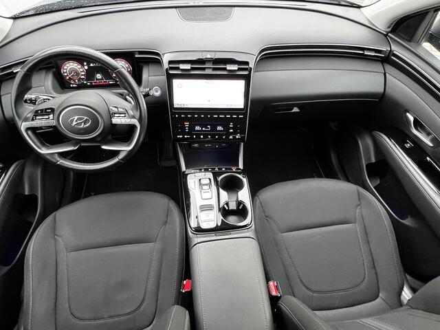 Hyundai TUCSON 1.6 T-GDI HEV 230PK Comfort Smart / 1650kg Trekgewicht / |Elektr. klep / Stuur- en stoelverwarming / Navigatie / Apple Carplay Android / Camera / Adapt. CC / Dode hoek detectie /