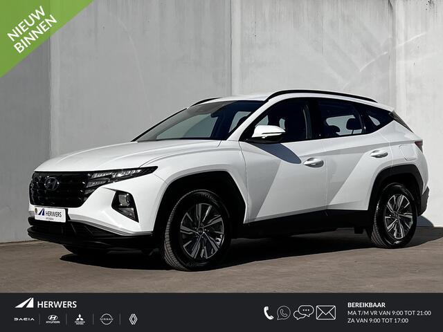 Hyundai TUCSON 1.6 T-GDI HEV Comfort Automaat / Trekgewicht 1.650 kg / Navigatie / Adaptieve CC / Dode hoek detectie / Camera / Apple Carplay Android /