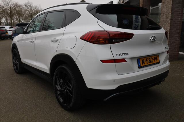 Hyundai TUCSON 1.6 T-GDI N-Line 4WD TREKHAAK-AFN CAMERA STUUR+STOELVERW DAB 19"LMV CARPLAY KRELL-AUDIO GSM-LADER