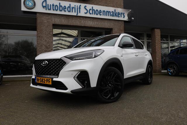 Hyundai TUCSON 1.6 T-GDI N-Line 4WD TREKHAAK-AFN CAMERA STUUR+STOELVERW DAB 19"LMV CARPLAY KRELL-AUDIO GSM-LADER