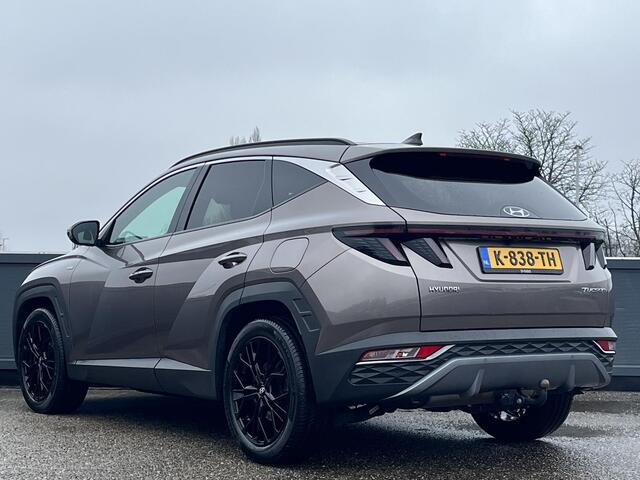 Hyundai TUCSON 1.6 T-GDI 150 PK MHEV Comfort | Trekhaak | Lederen bekleding | 19'' Lichtmetalen velgen | Ingebouwde navigatiesysteem |