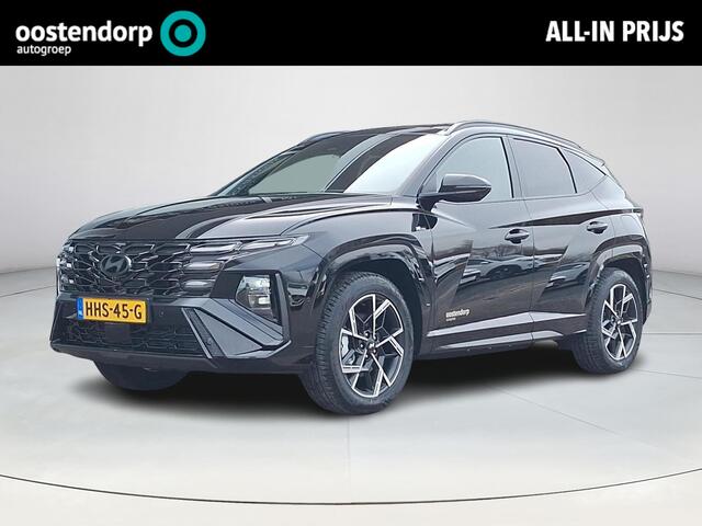 Hyundai TUCSON 1.6 T-GDI PHEV N Line Sky | Afneembare Trekhaak | 360 graden camera | All-Season banden | Head-up Display | Panorama dak | Apple Carplay/Android Auto | Stoelverwarming/verkoeling | Krell soundsysteem |