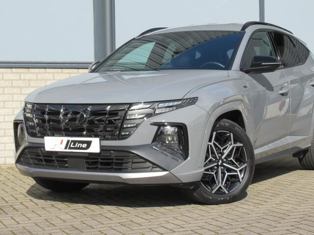 Hyundai TUCSON 1.6 T-GDI HEV 230 PK N Line ! 1e eigen | dealer onderh | 19"inch | alcantara | navi | dodehoek